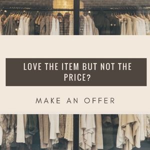 Willing to negotiate prices!